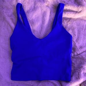 Blue Align Tank Lululemon